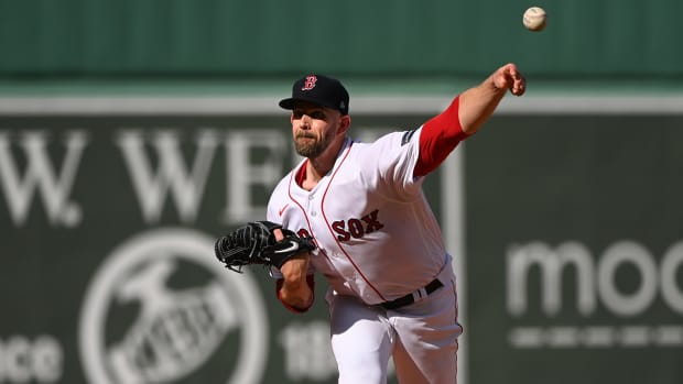 Former Boston Red Sox starting pitcher James Paxton
